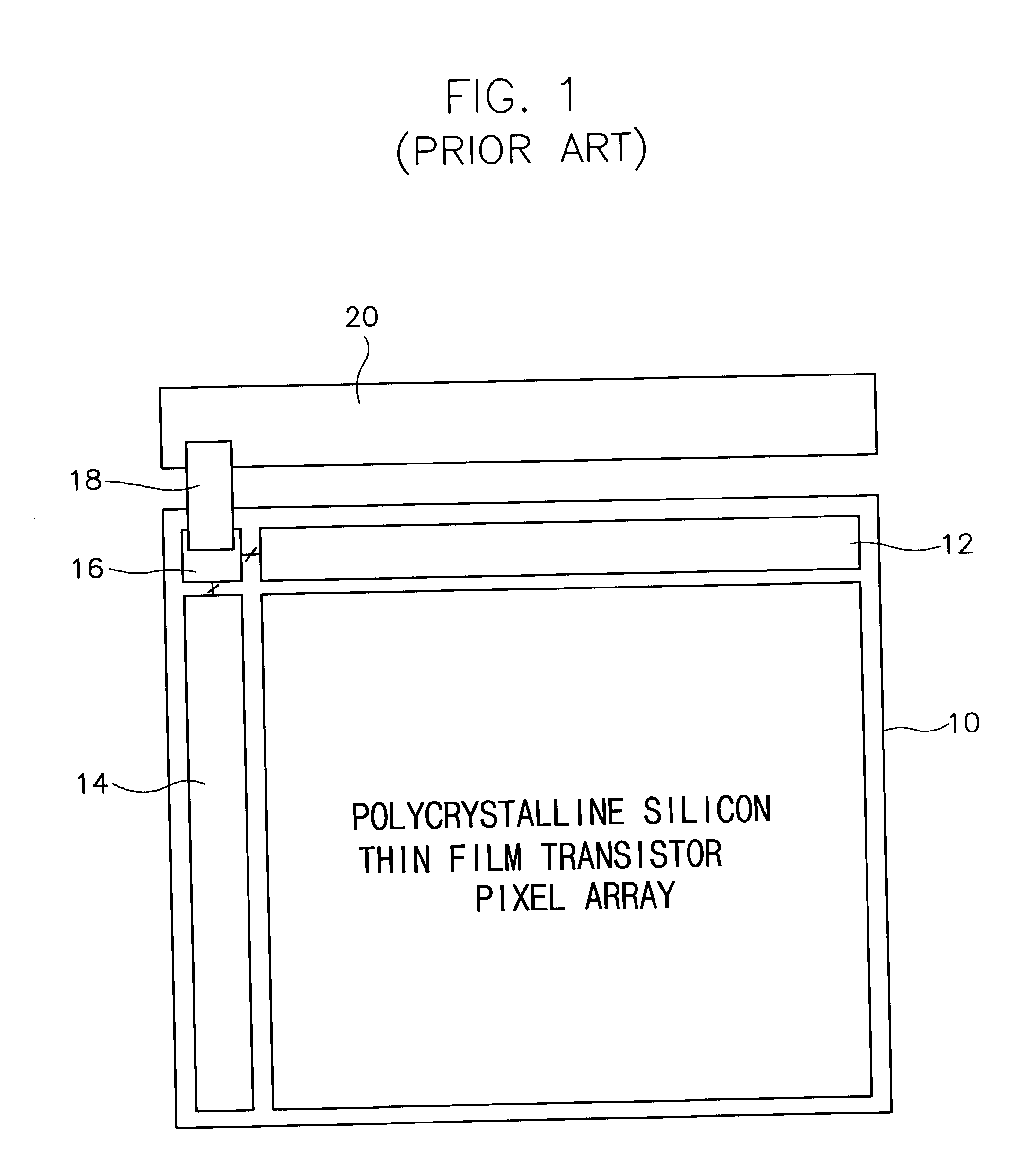 Amorphous silicon thin film transistor-liquid crystal display device and method of manufacturing the same