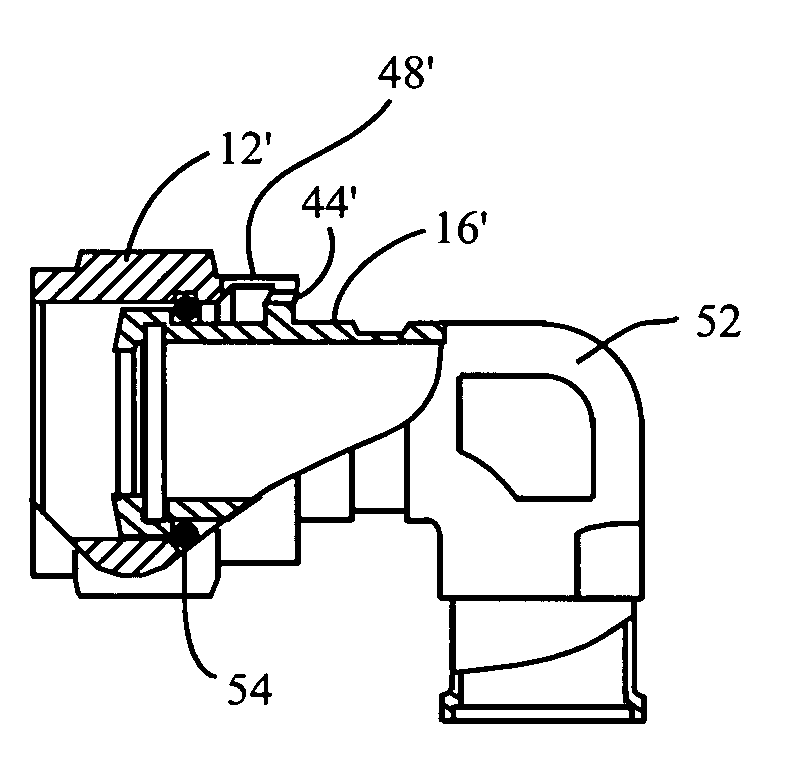 Lockwireless coupling assembly