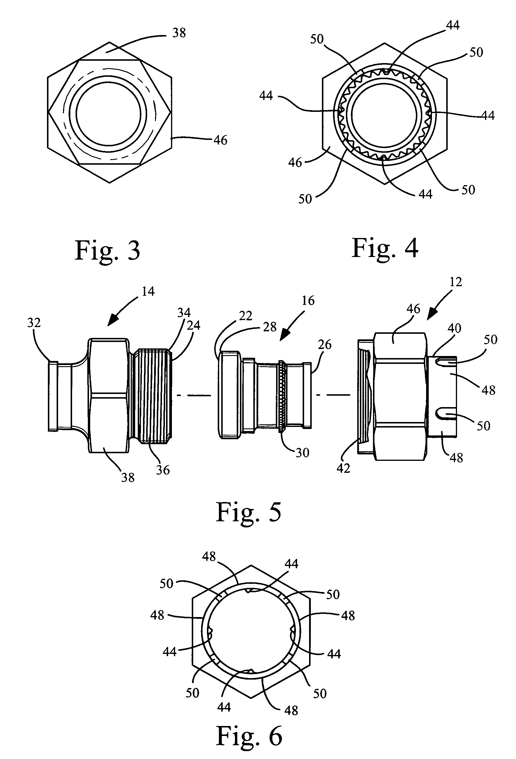 Lockwireless coupling assembly