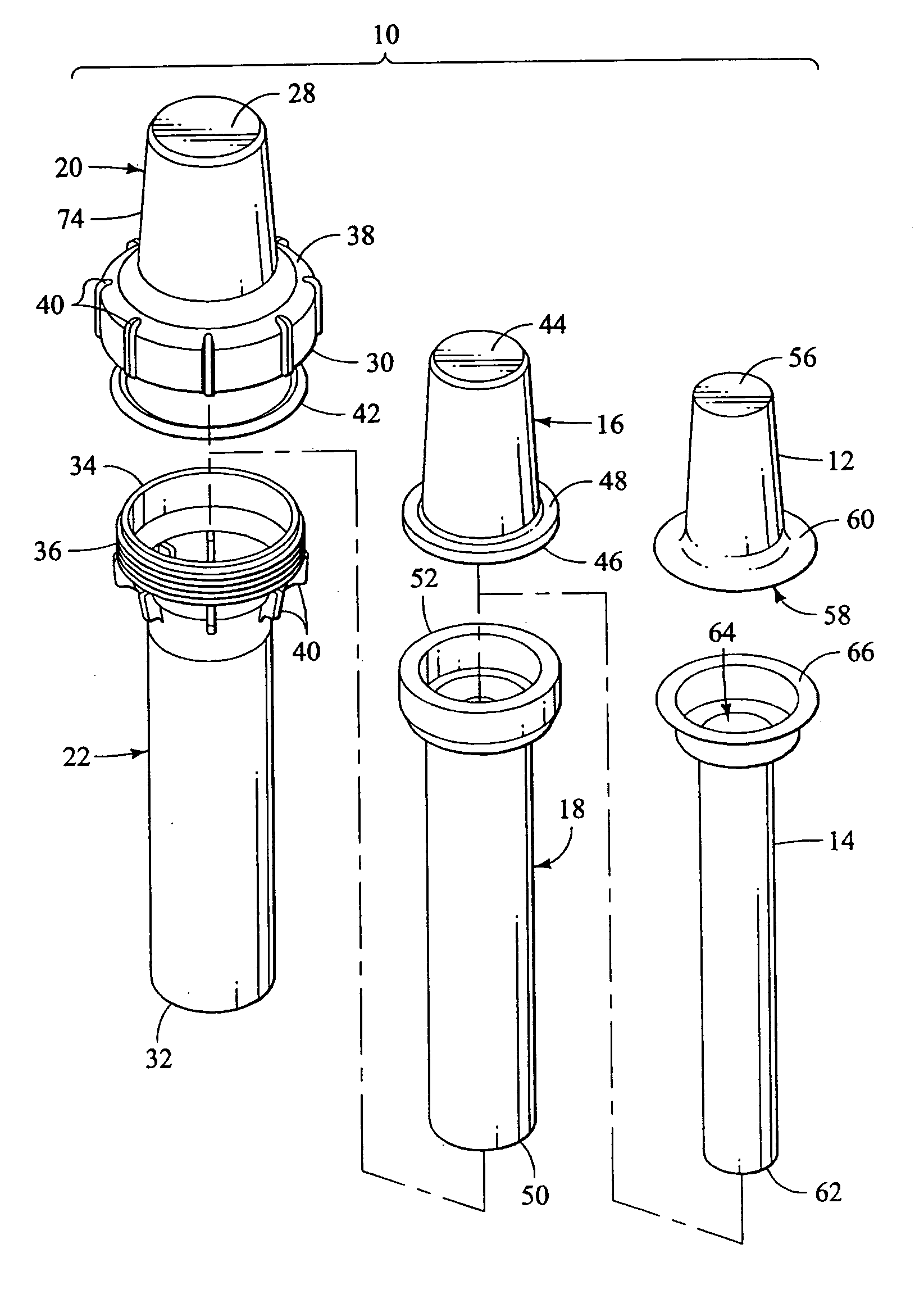 Apparatus and method for transporting radiopharmaceuticals