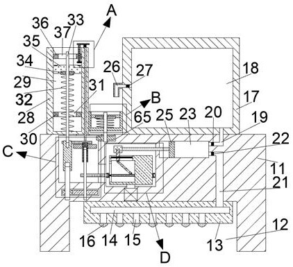 Precipitation water pressure monitoring intelligent irrigation device