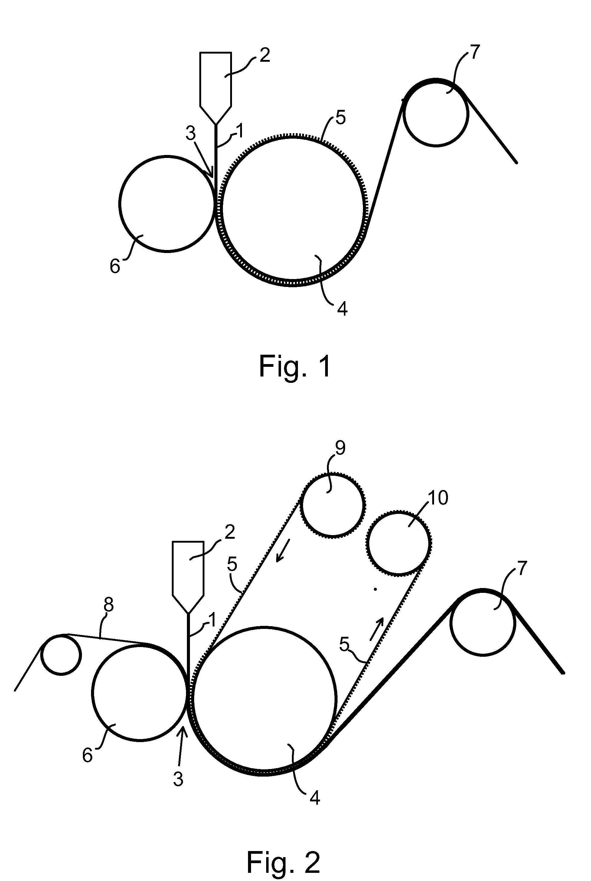 Method for producing micro- or nanostructures in polymeric film materials