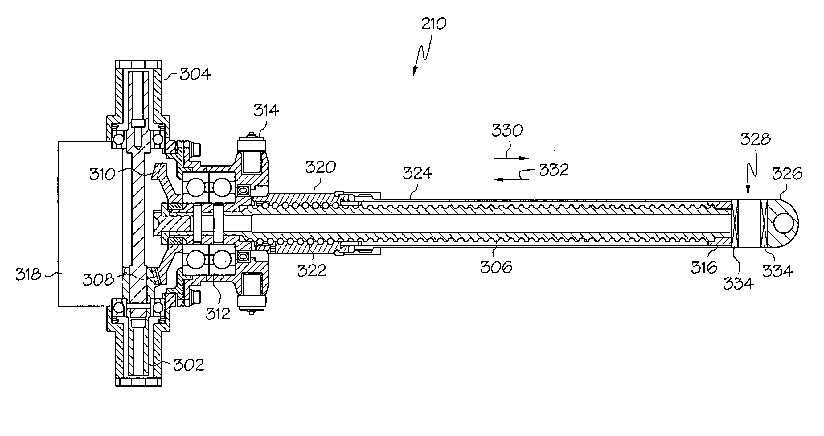 Thrust reverser system actuator having an integral torque limiter