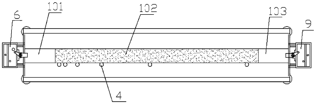 Underwater sports energy loss measurer and measurement method