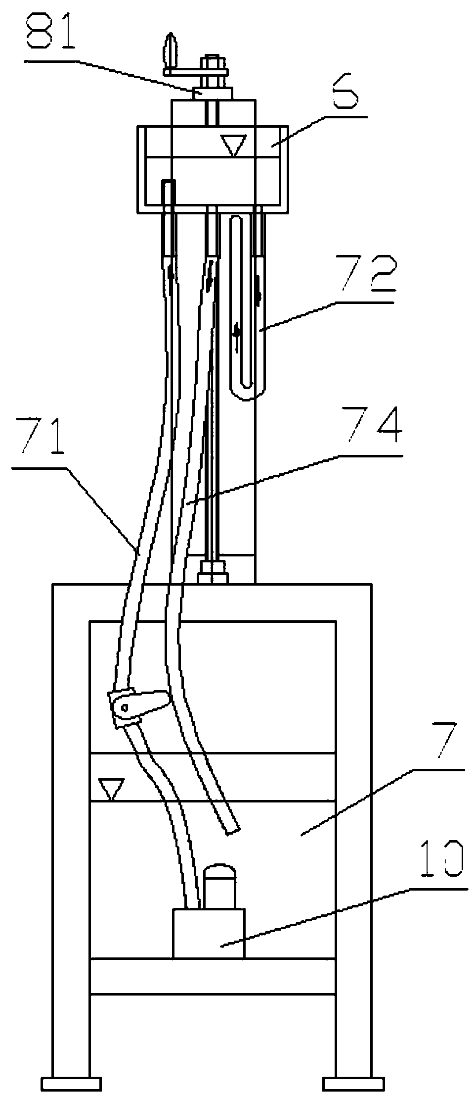 Underwater sports energy loss measurer and measurement method