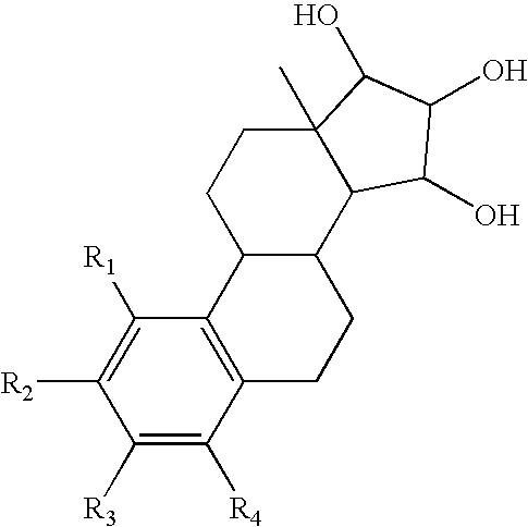 Pharmaceutical compositions comprising estetrol derivatives for use in cancer therapy