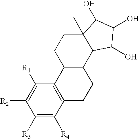 Pharmaceutical compositions comprising estetrol derivatives for use in cancer therapy