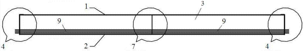 Fabrication method of pretensioned prestressed steel box concrete beam