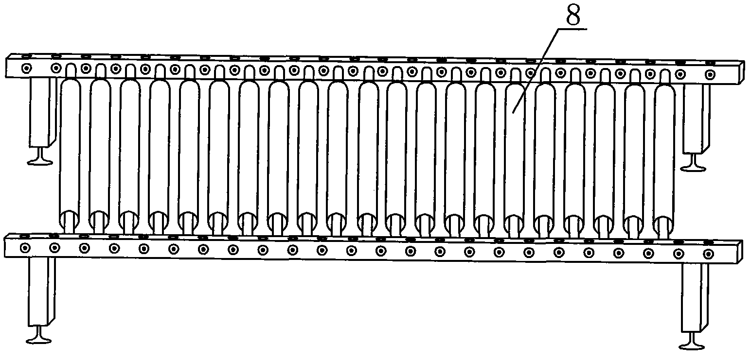 Covering machine of door with T-shaped opening