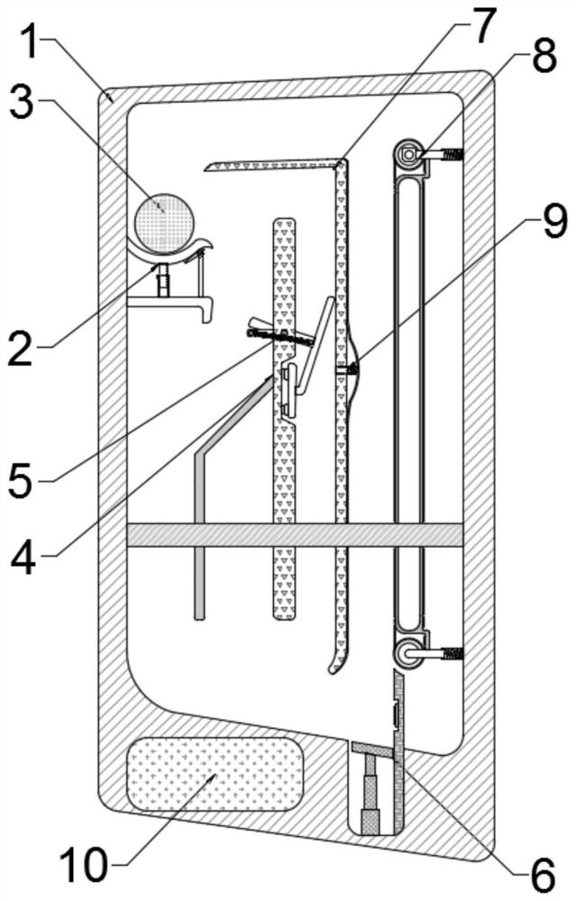 Distribution box switch capable of automatically powering off in earthquake