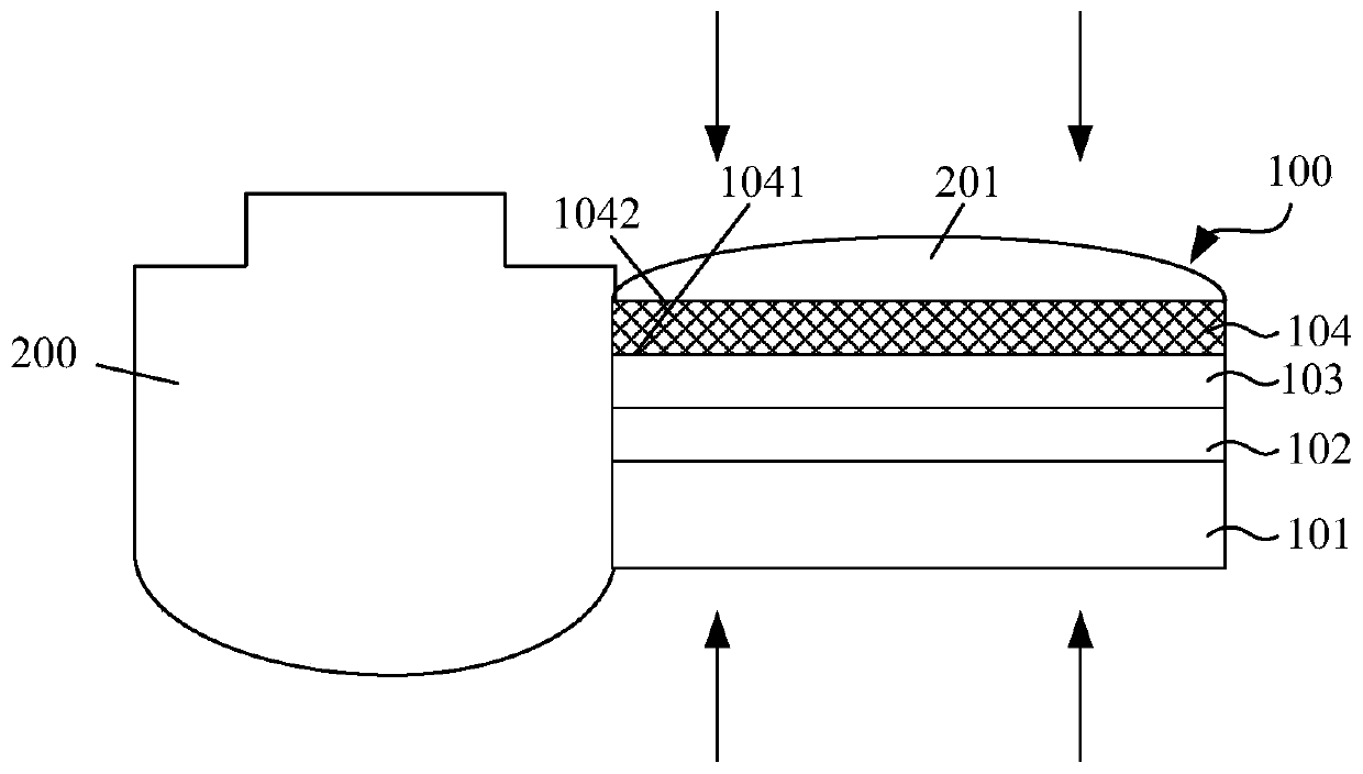 Method for preparing test sample using FIB and test sample