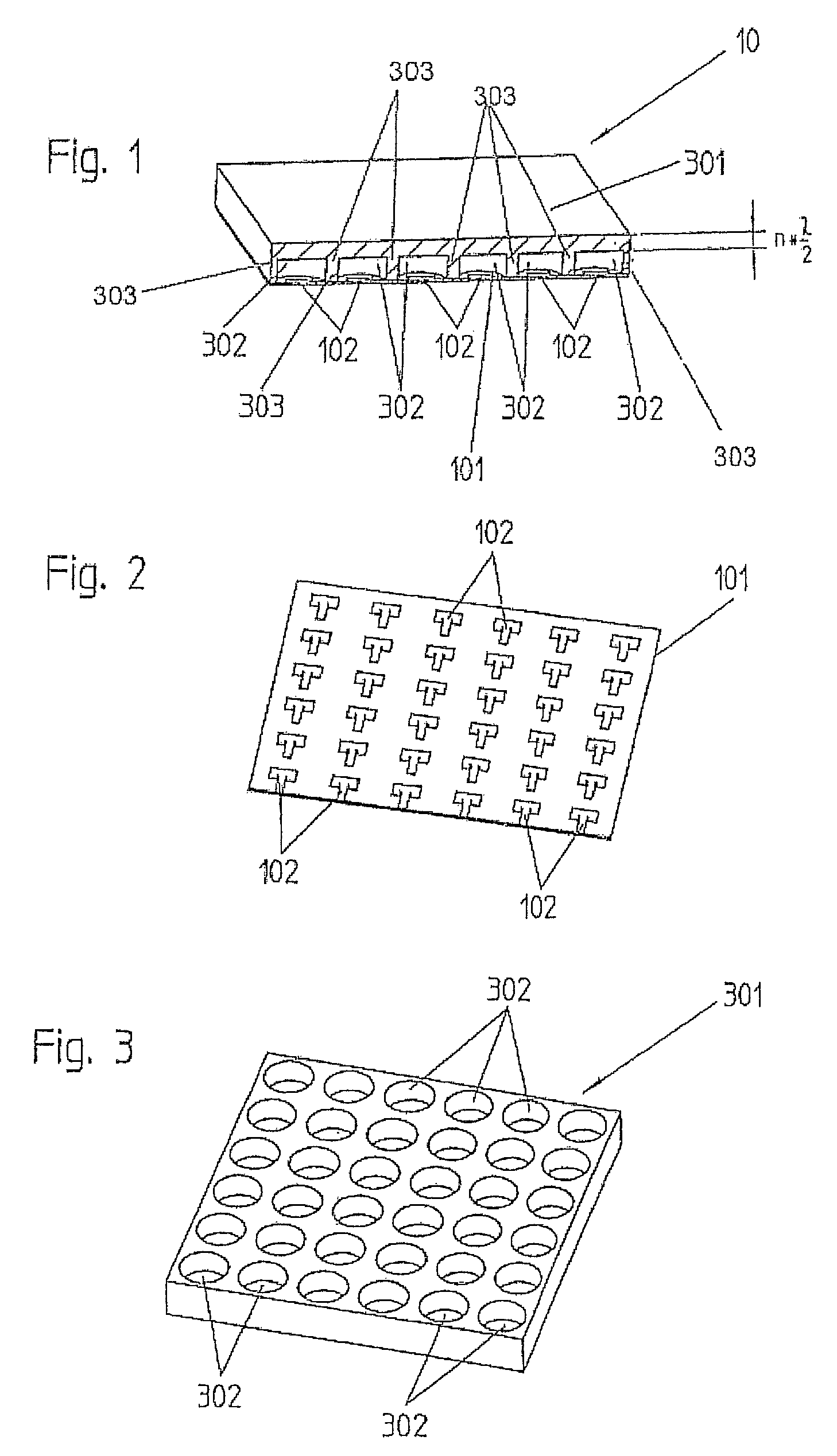 Planar antenna with cover