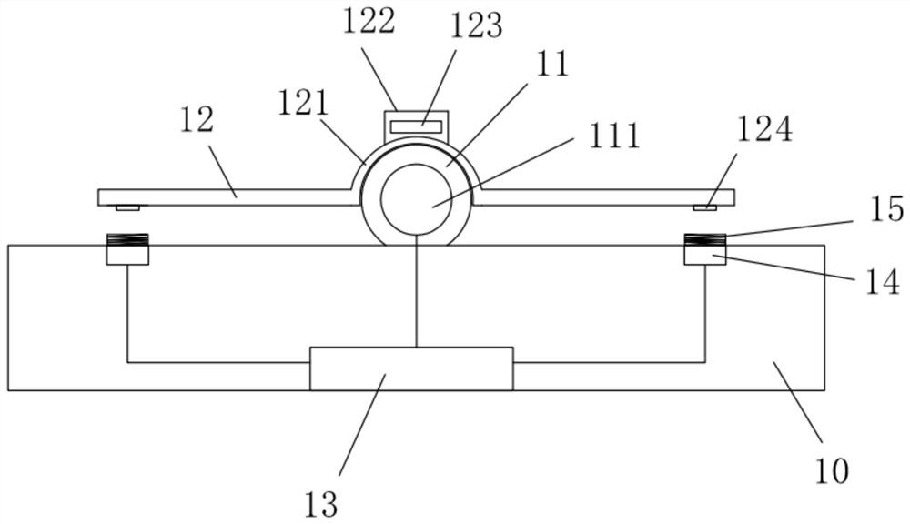 A multi-dimensional device and test method for testing the autonomous balance ability of human body