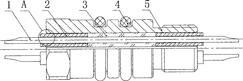 High pressure resistant switching connector