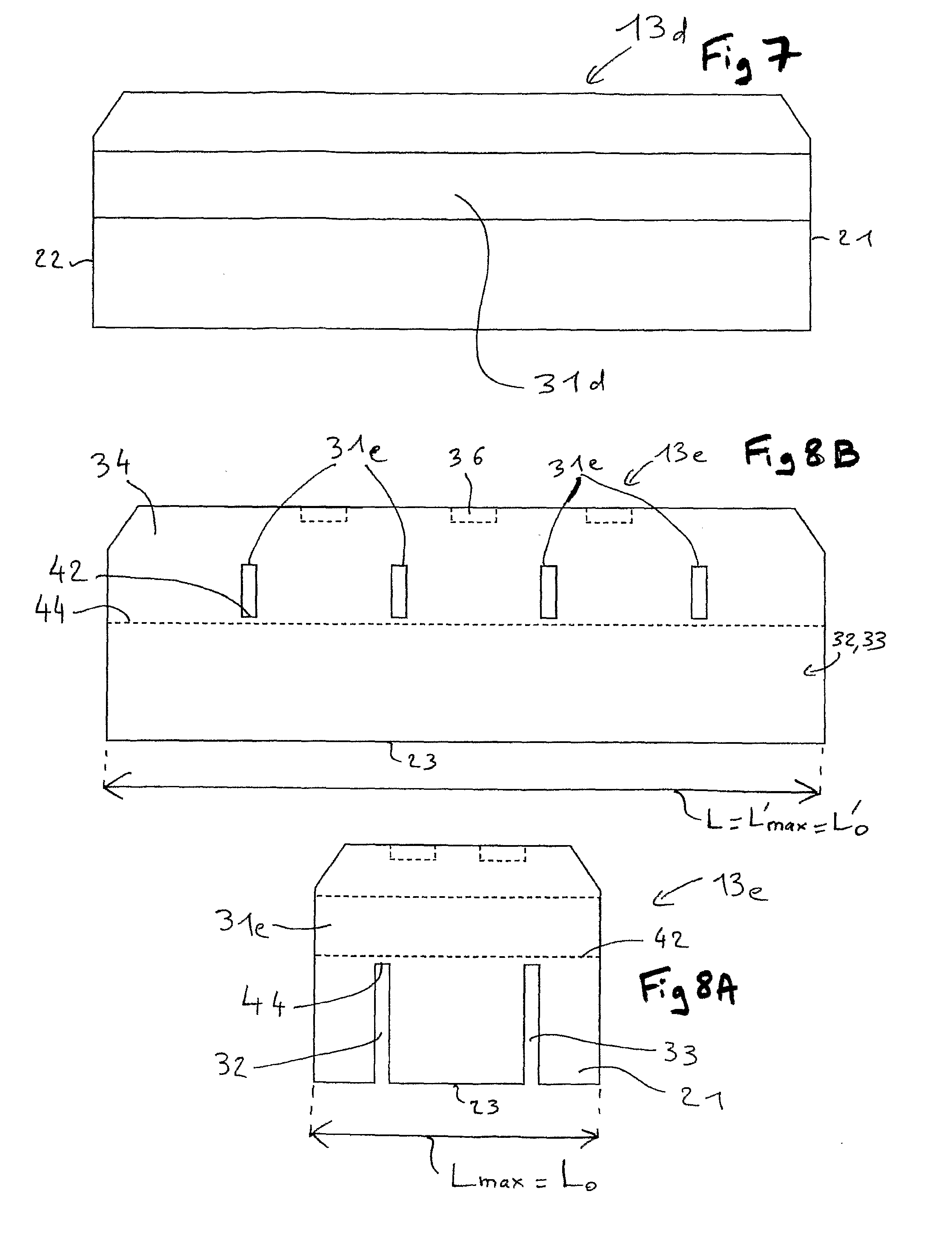 Grooved anode for electrolysis cell