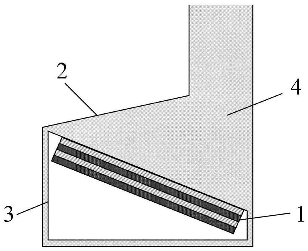 A heat shield structure for single crystal production furnace and single crystal production furnace