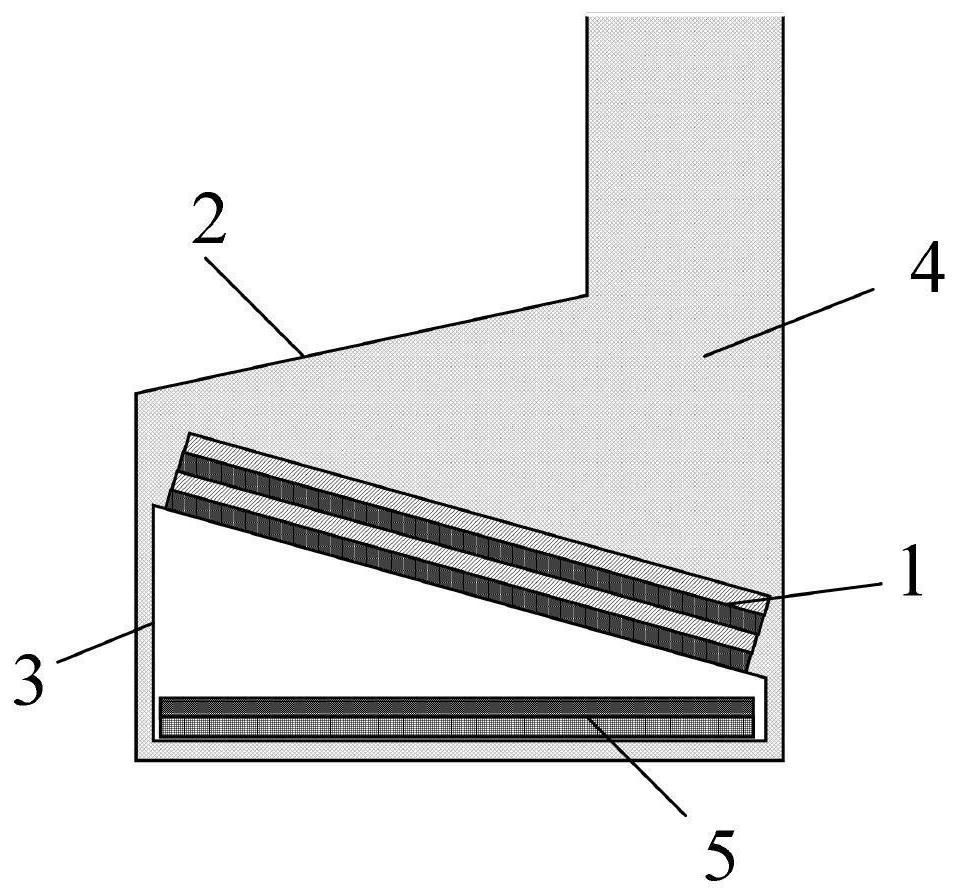 A heat shield structure for single crystal production furnace and single crystal production furnace