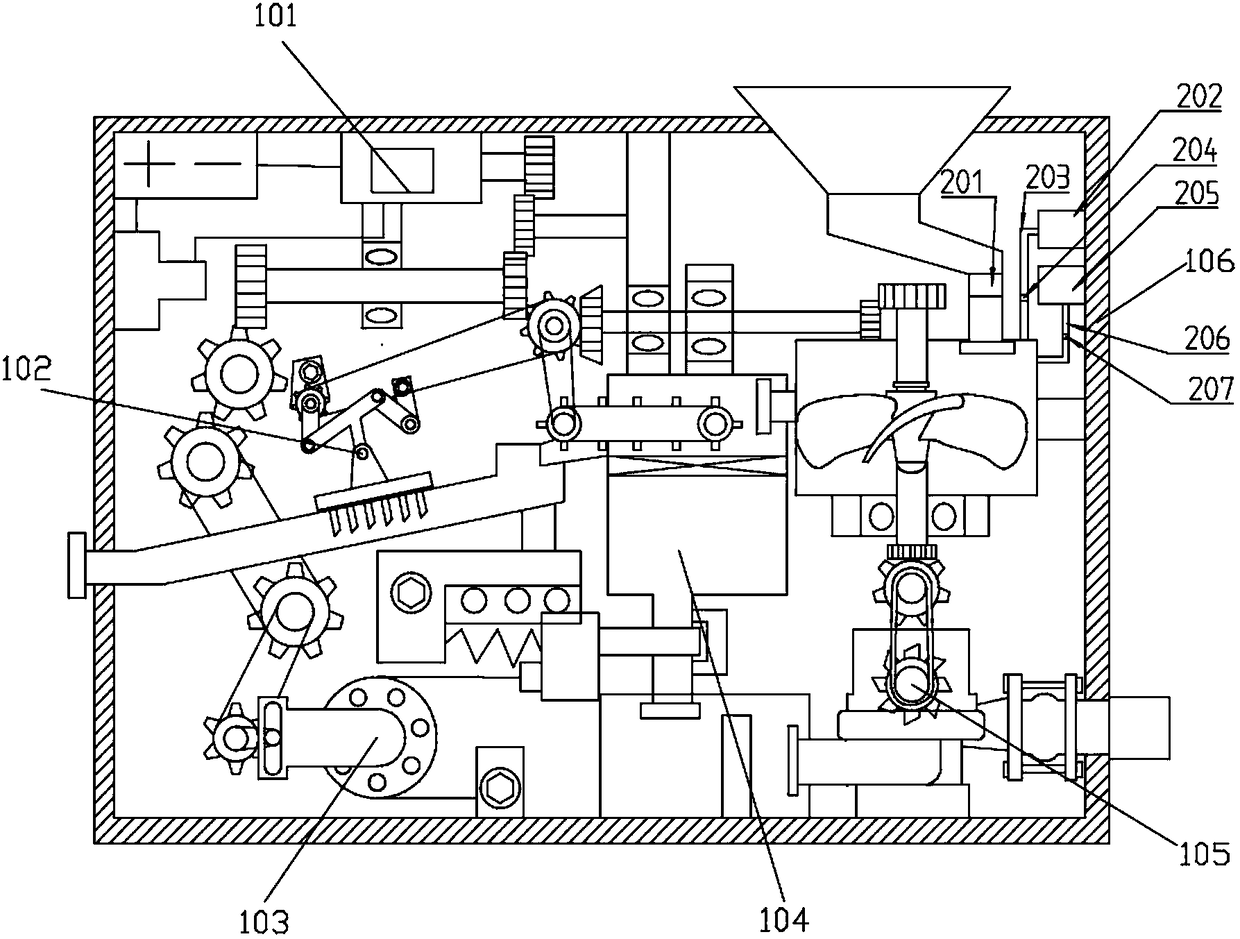 Paint stirring machine capable of regulating viscosity