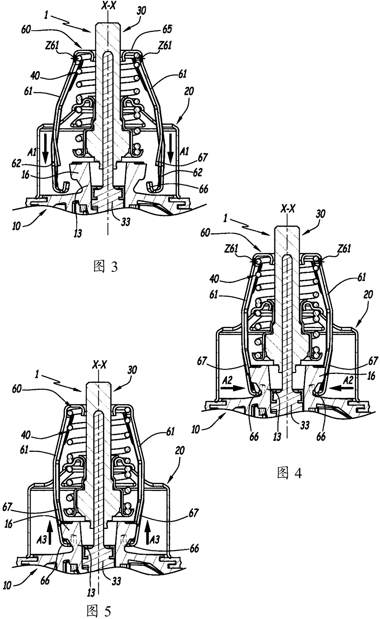 Thermostatic valve with sleeve