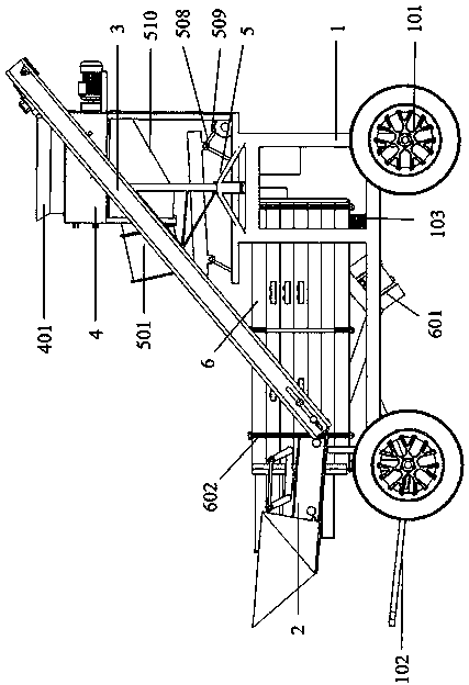 Garlic sectioning and grading mechanized device and control method thereof