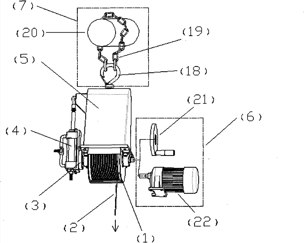 Hydraulic damping high-rise escape descent control device