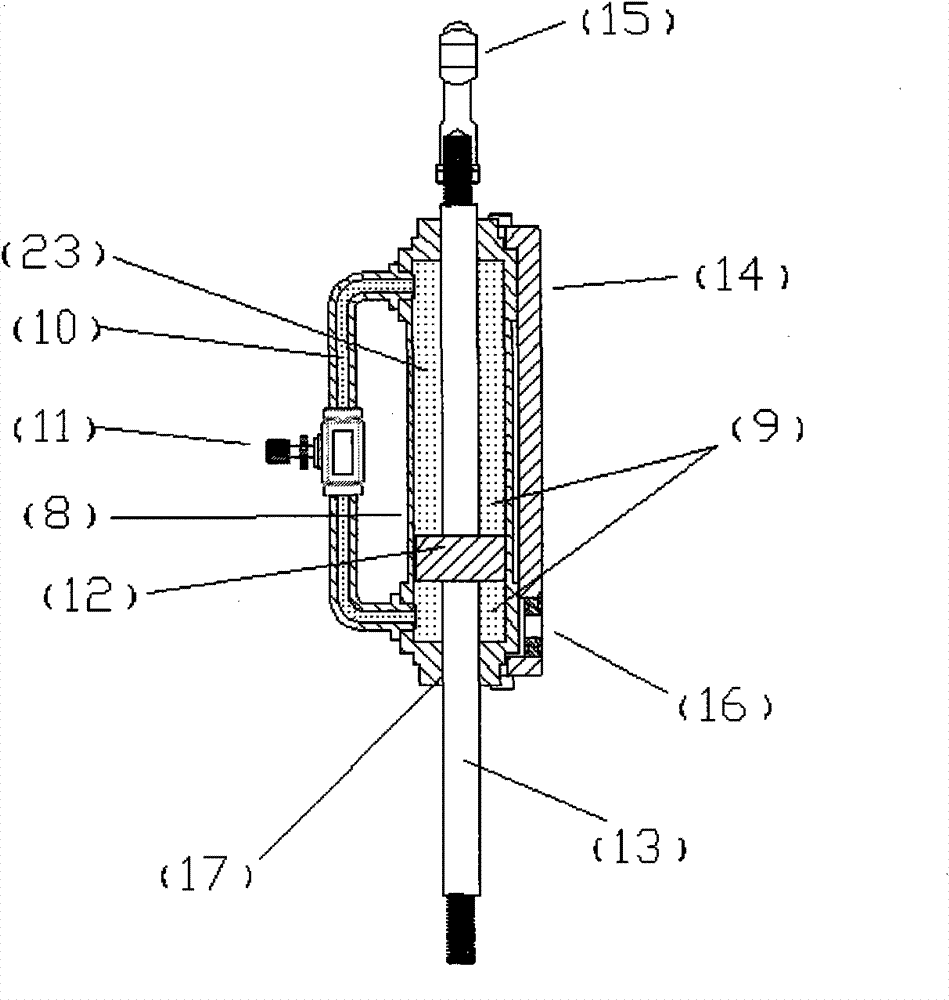 Hydraulic damping high-rise escape descent control device