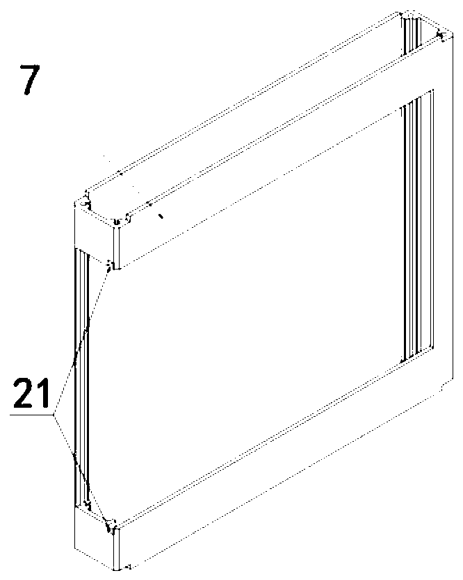 Dustproof plug-in box with high heat dissipation performance