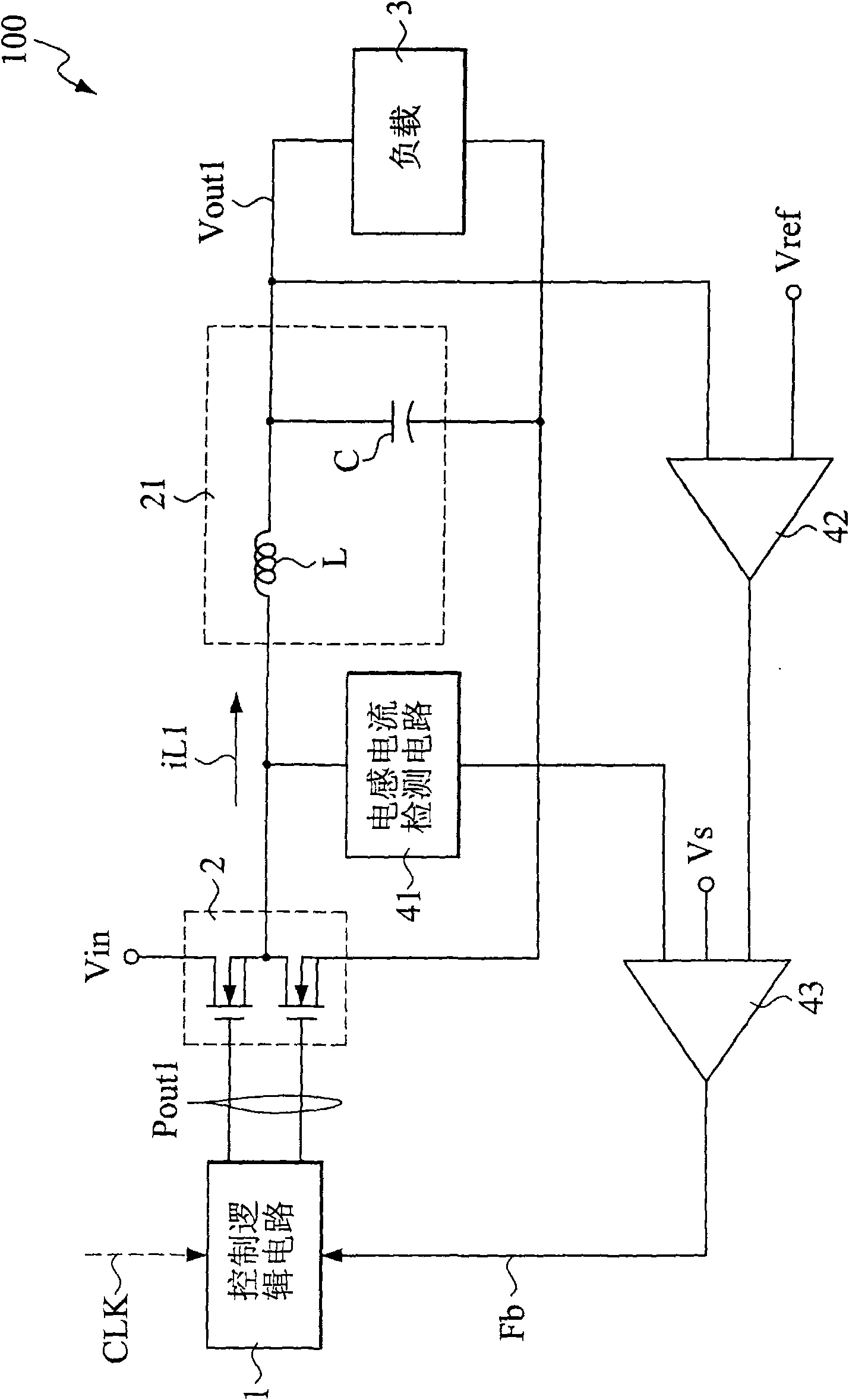 Adjustable pulse width control power supply conversion method and device