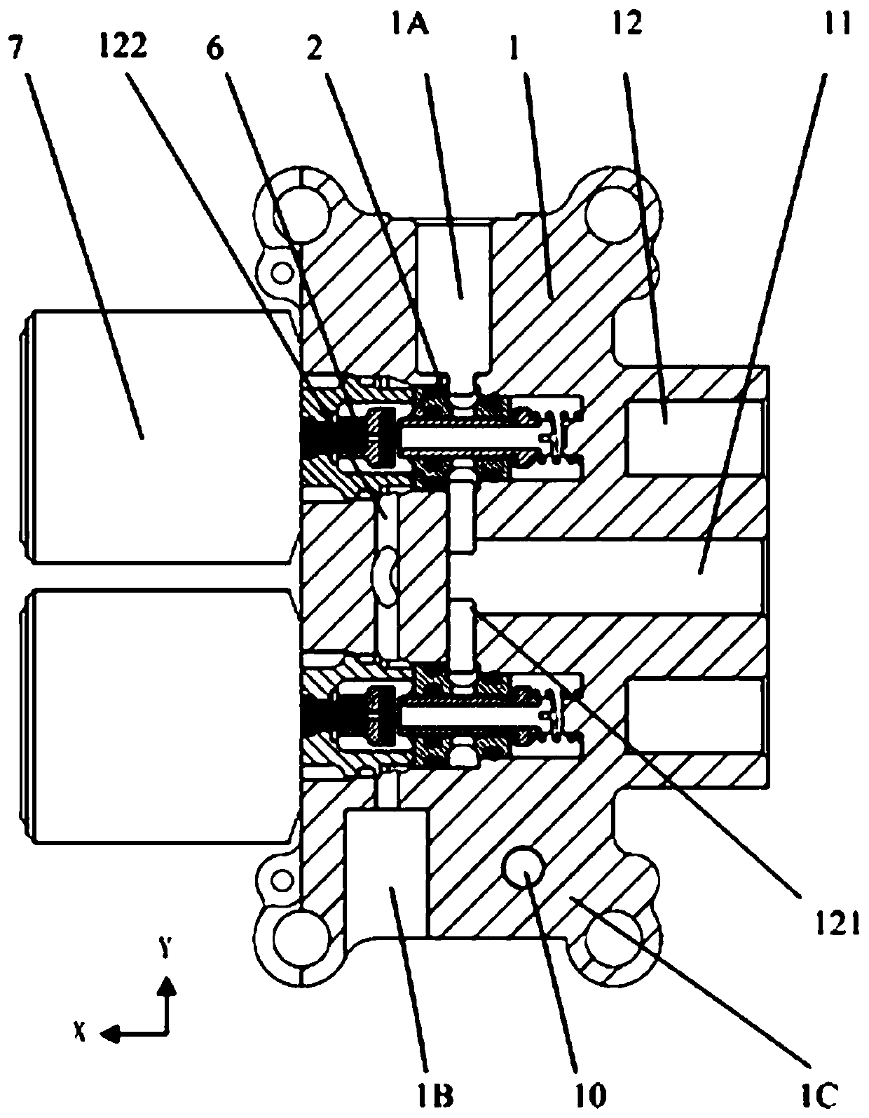 Intelligent stepless solenoid valve