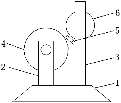 Cutting device for aluminizing machine