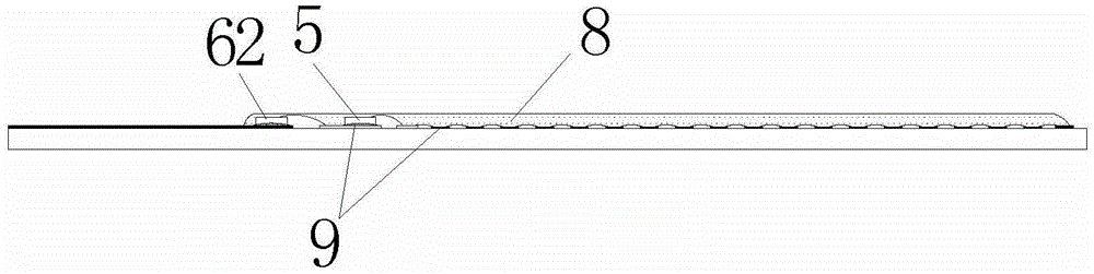 Shapable type white-light AC LED light source and manufacturing method thereof