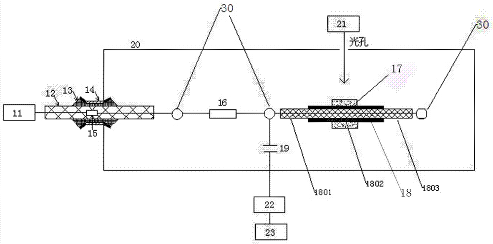 Signal Enhanced Pressure Wave Method Model Cable Space Charge Test System