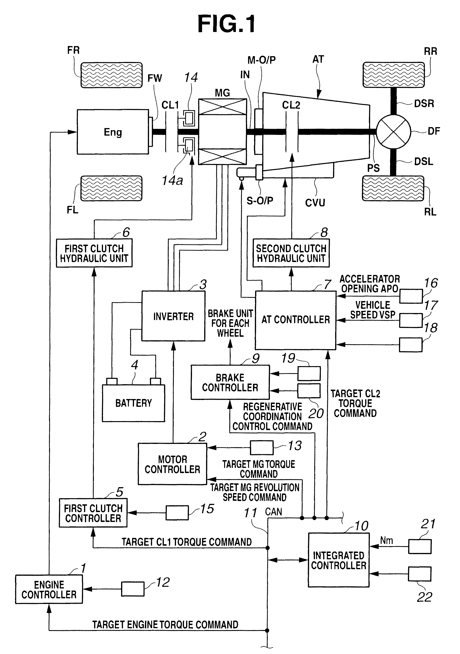 Control apparatus for hybrid vehicle