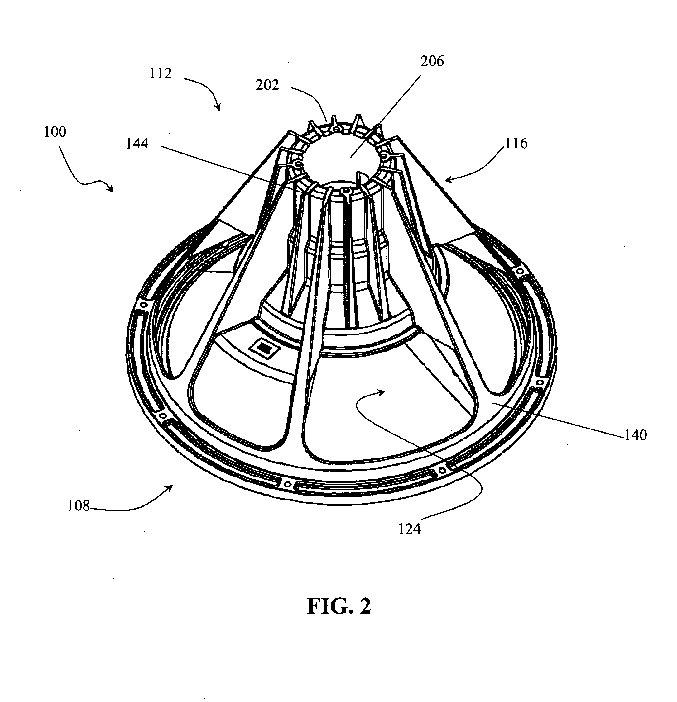 Extended multiple gap motors for electromagnetic transducers