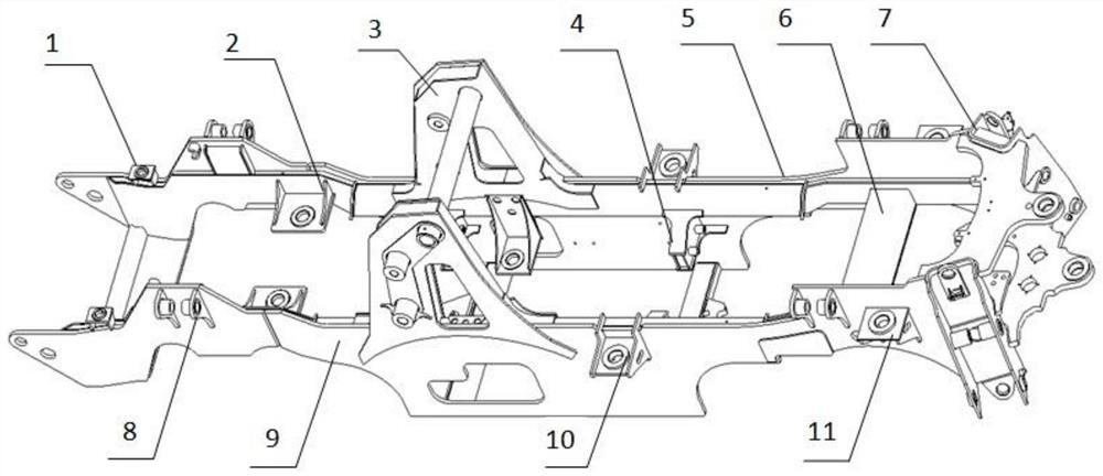 Chassis frame