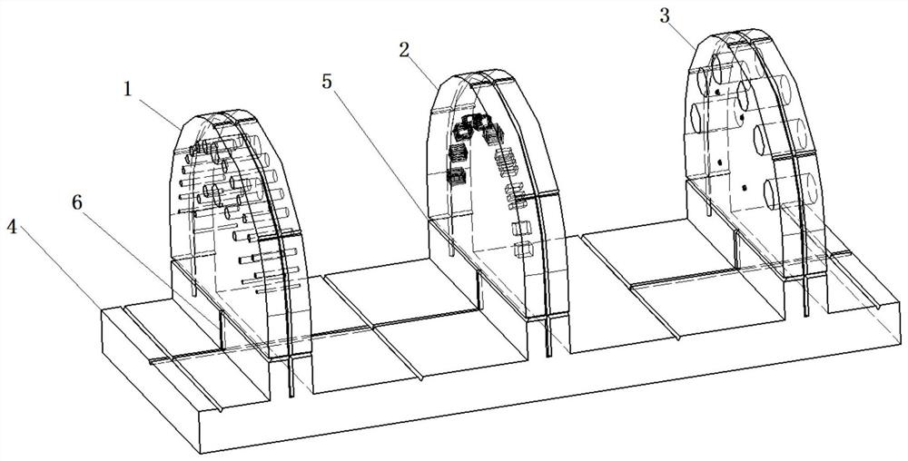 Die body for quality control of CT simulation positioning machine