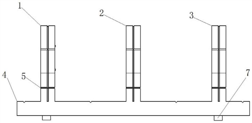 Die body for quality control of CT simulation positioning machine