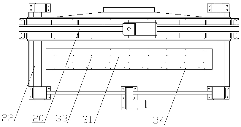 Automatic graphite boat sticking point exchanging machine die