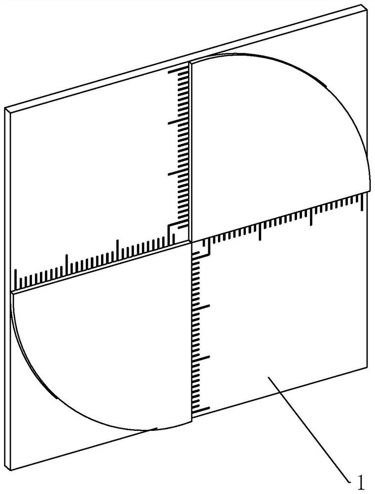 Measurement and positioning device and measurement and positioning method for installation of bridge prefabricated columns