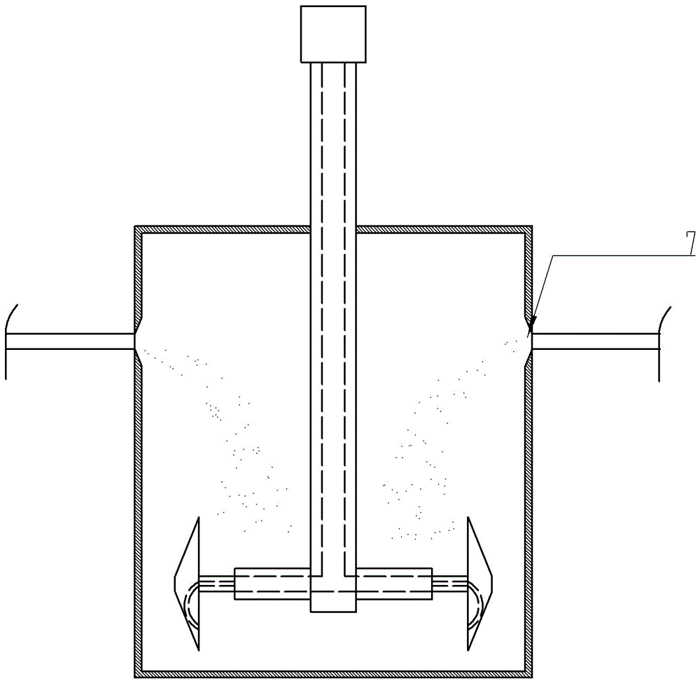 Stirring apparatus for producing coatings