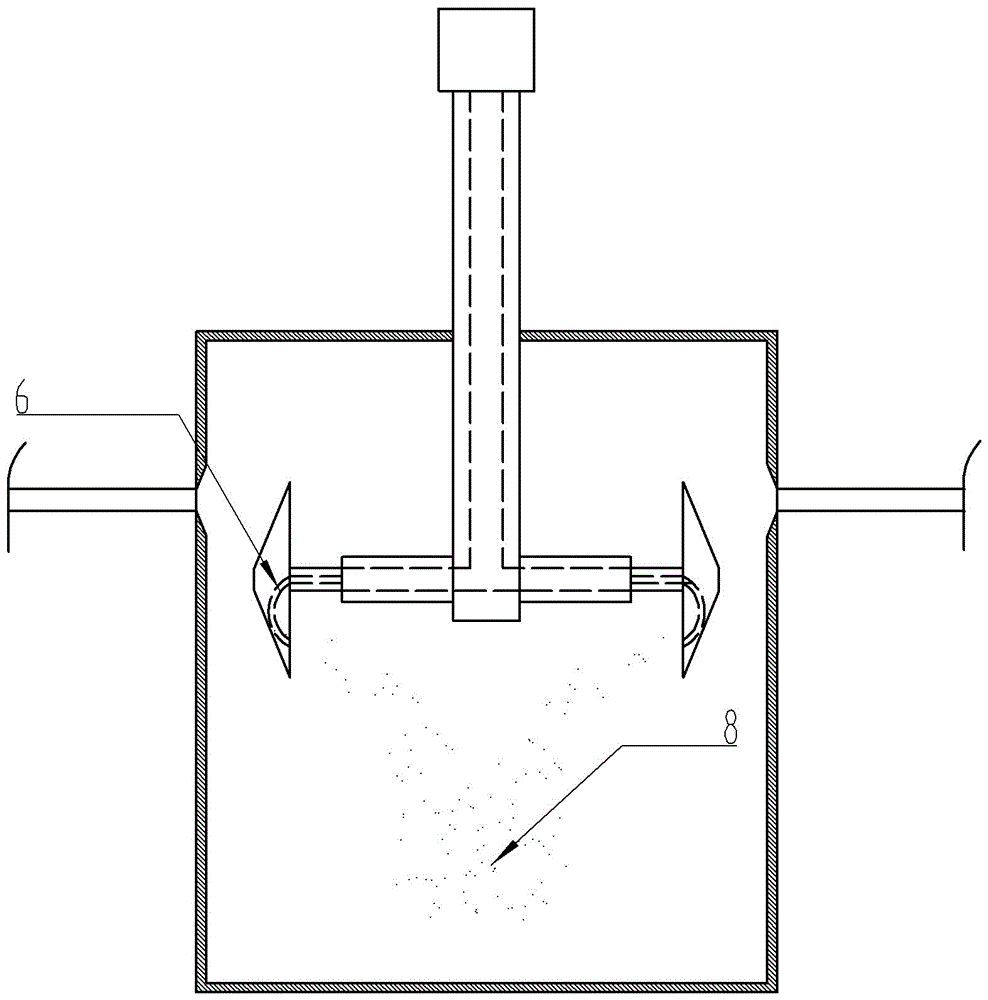 Stirring apparatus for producing coatings