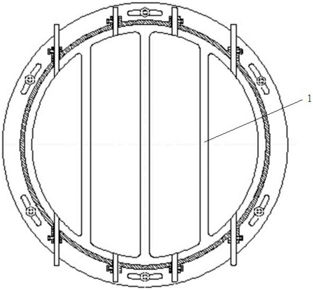 Cut-tobacco dryer with adjustable hot-air directions and method for adjusting same