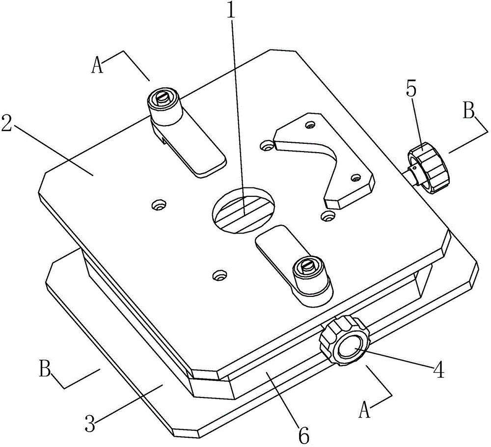 High-accuracy two-layer collimating guide rail