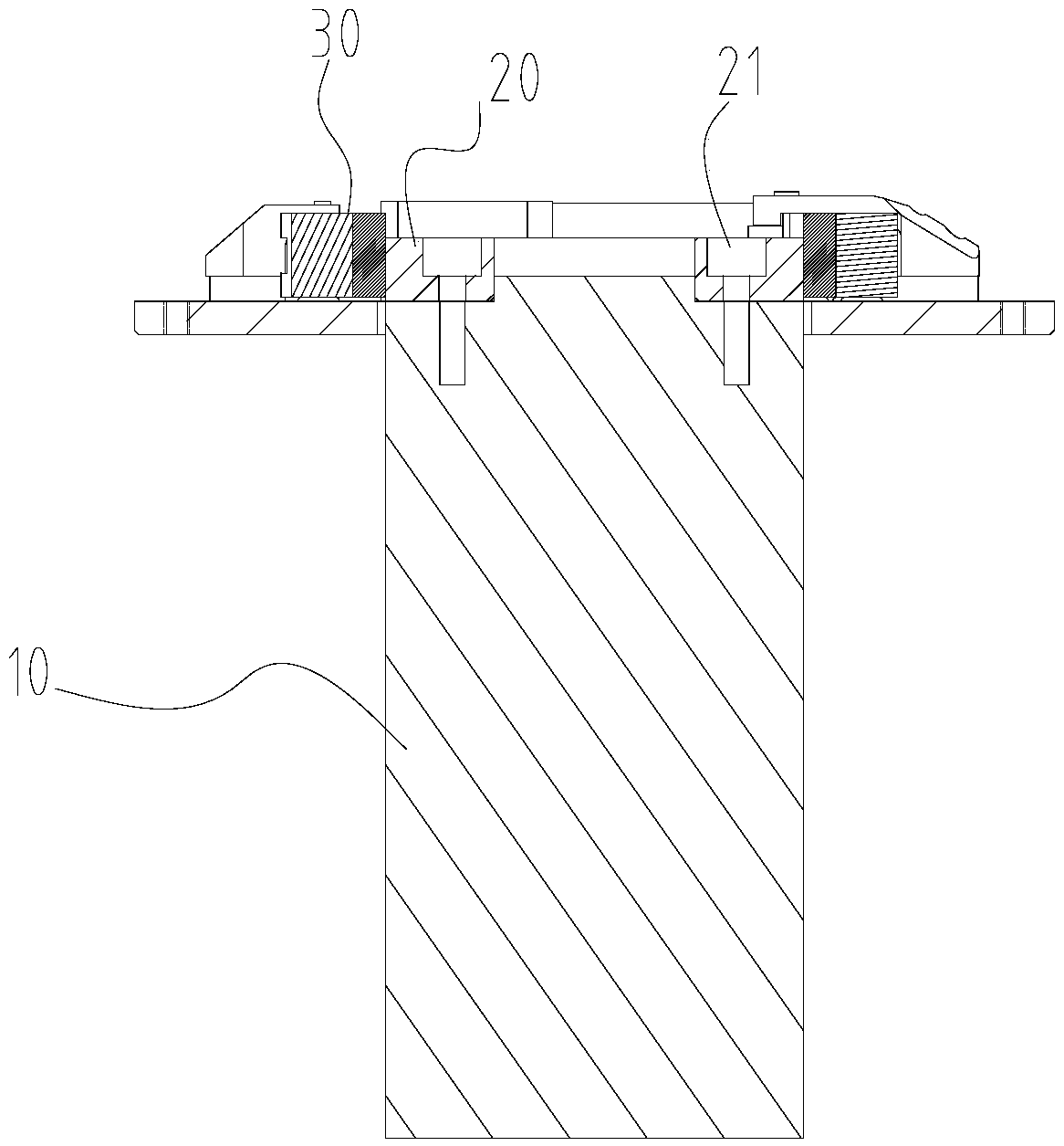 Automatic locking and unlocking mechanism for rotating shaft system type devices