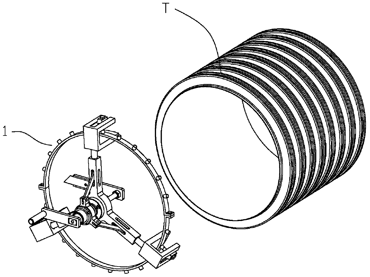 Double-wall corrugated pipe cutter