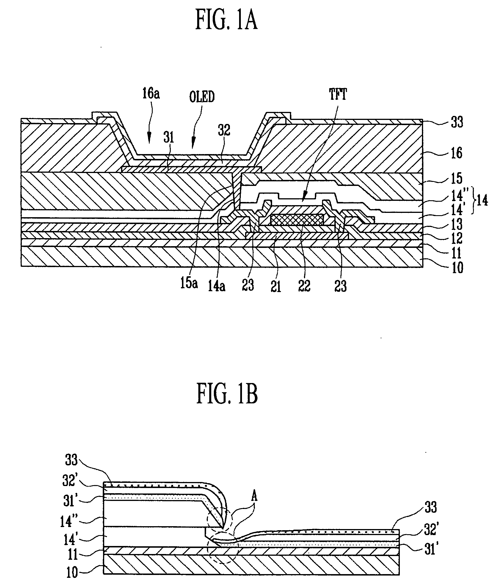 Organic light emitting display and its method of fabrication