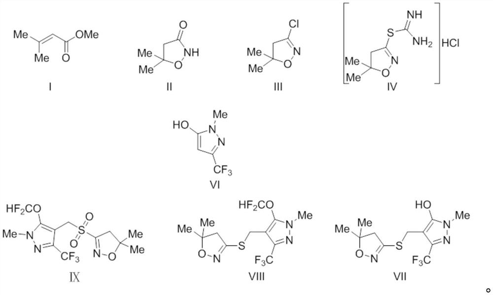 A kind of synthetic method of pyroxazole