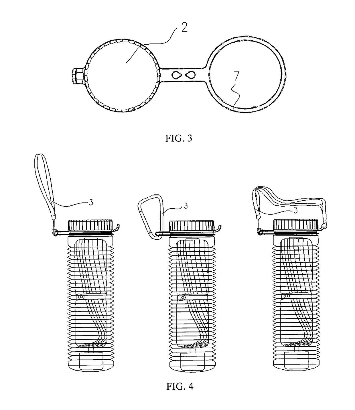 Stretchable bottle container