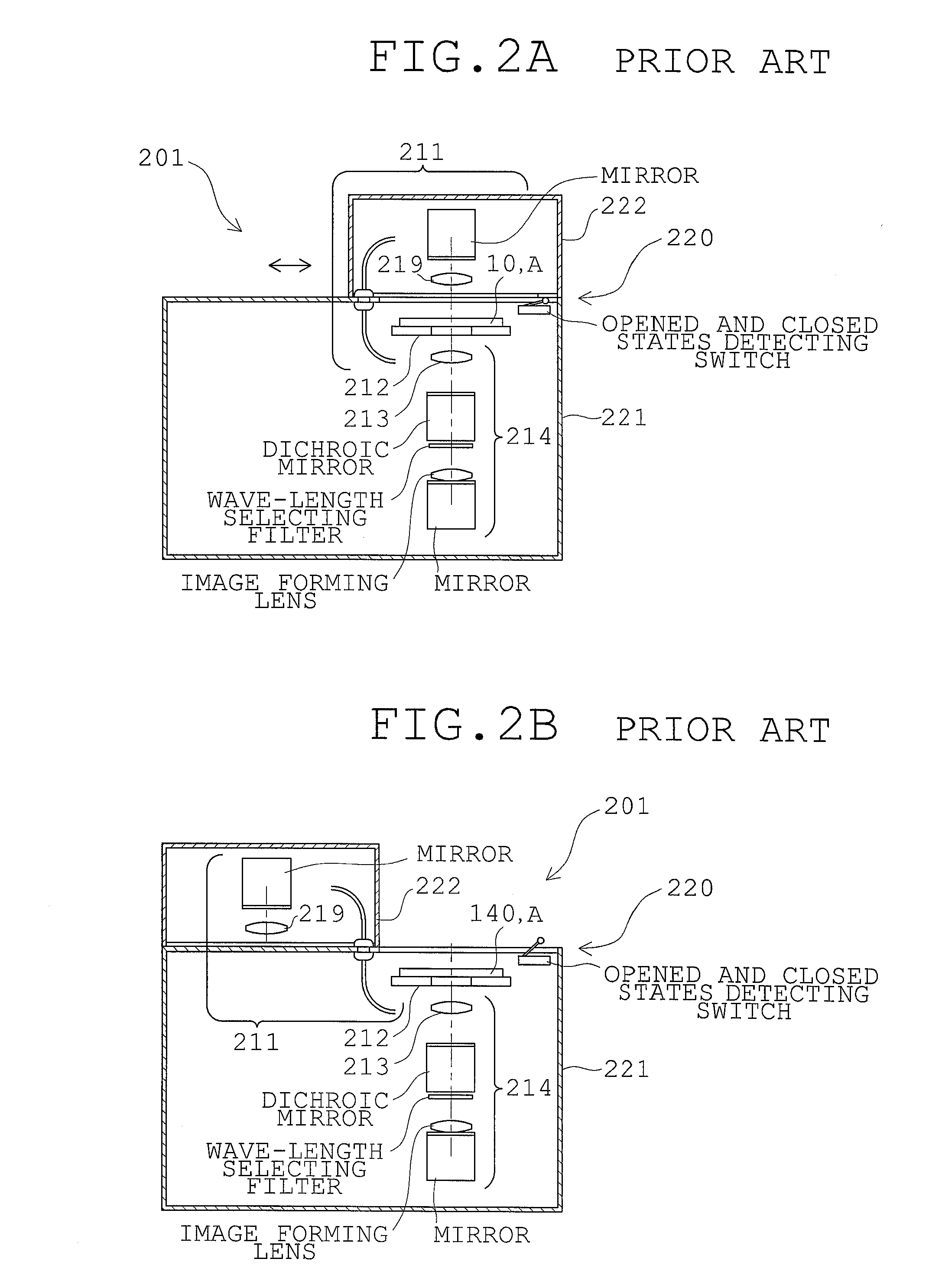 Box-type motor-operated microscope