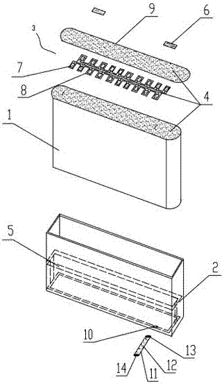 Passive waterproof system of lithium battery, fabrication and waterproof methods of passive waterproof system and electromobile